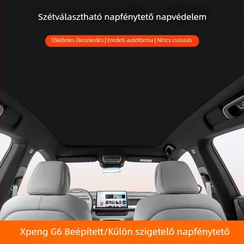 Hálós tetőablak árnyékoló függöny Xiaopeng G6/G9-hez, tető