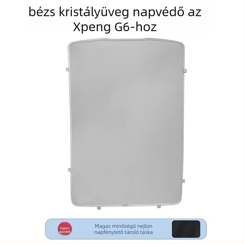 Hálós tetőablak árnyékoló függöny Xiaopeng G6/G9-hez, tető