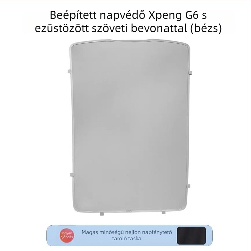 Hálós tetőablak árnyékoló függöny Xiaopeng G6/G9-hez, tető