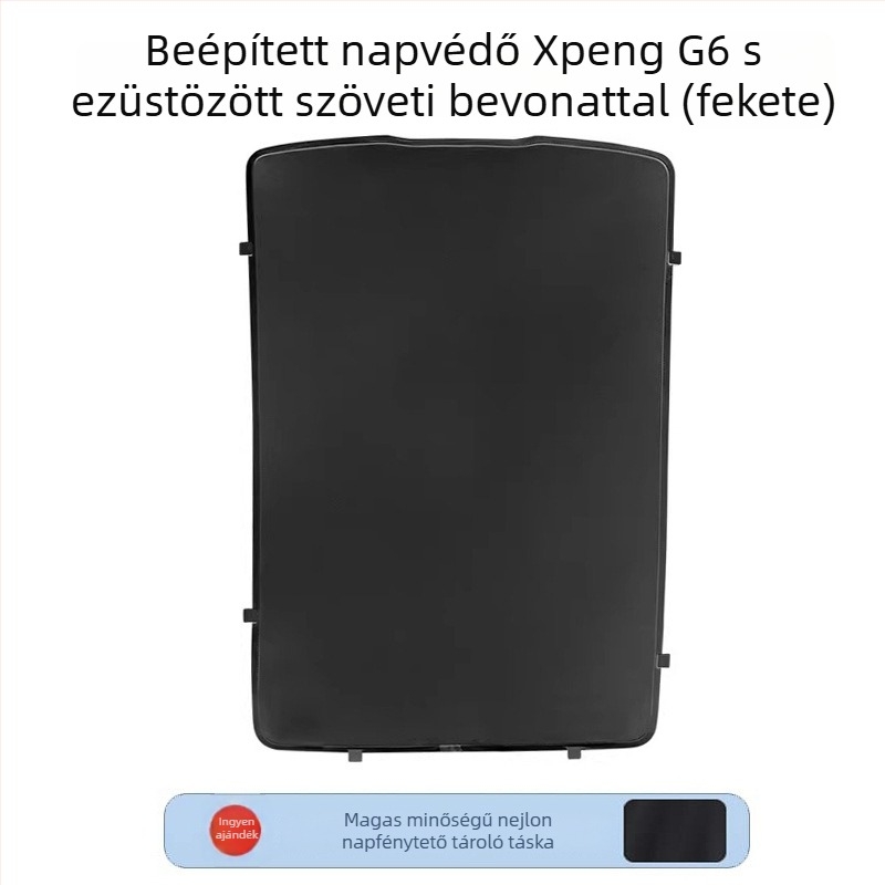 Hálós tetőablak árnyékoló függöny Xiaopeng G6/G9-hez, tető