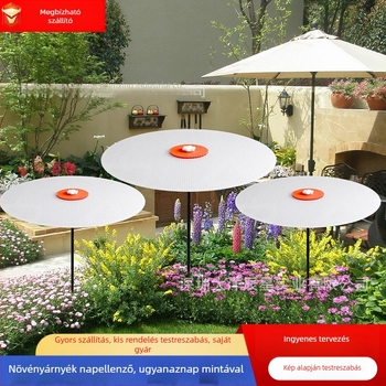 Kültéri növény-parasol — árnyékoló panel növényeknek, PP üreges lemez (PP hollow board) Ocean