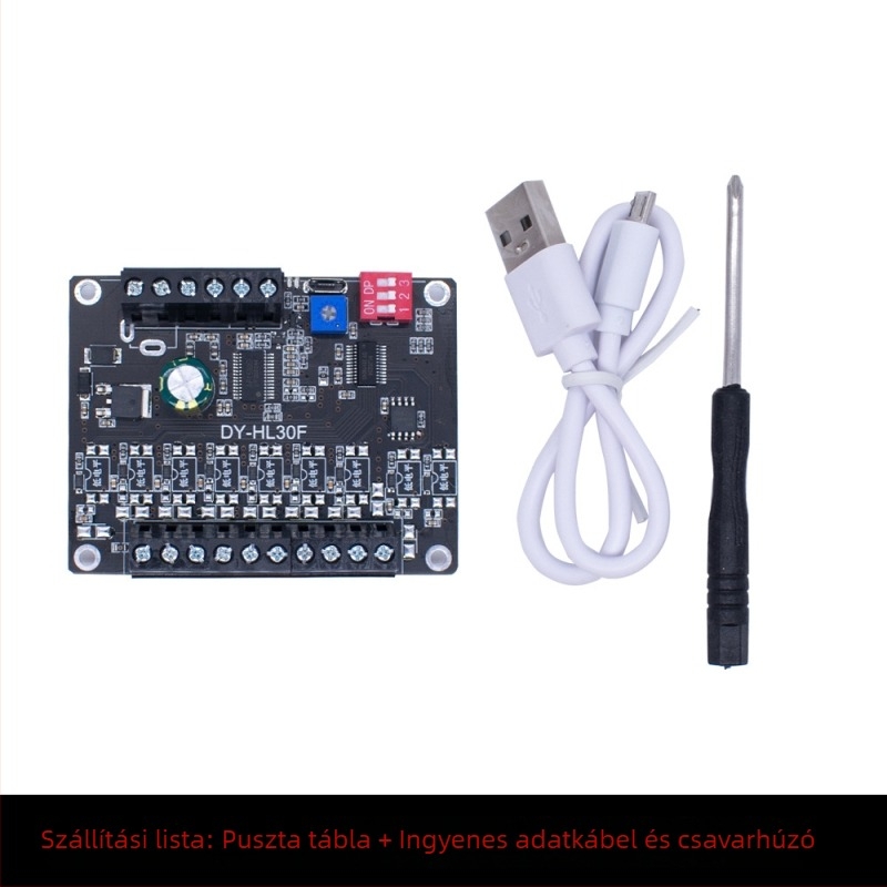 WAVGAT 24V 30W Hangos figyelmeztető modul magas/alsó szintű triggerrel, MP3 lejátszás 1:1, HL30F