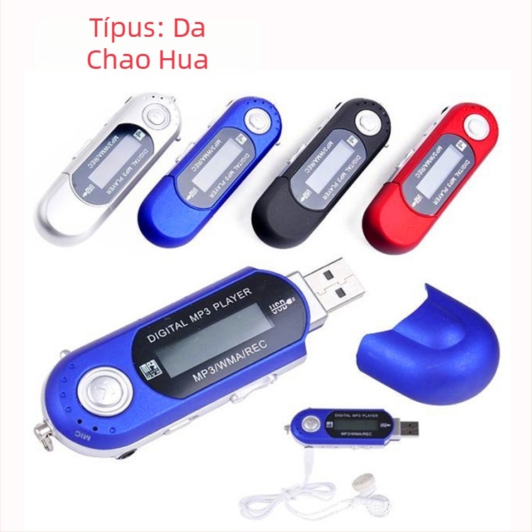 MP3 lejátszó kártyaolvasóval – Great Chaohua modell, TF-kártya támogatás, USB 2.0, gombos működés, Monokróm kijelző 160x128