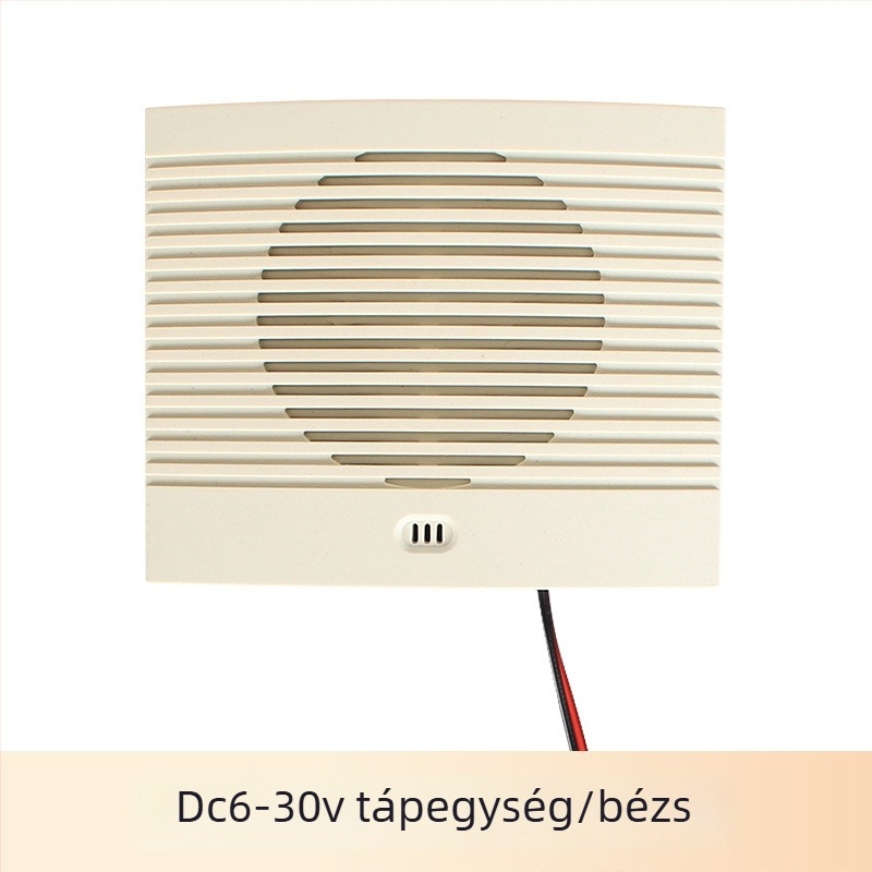 Többcsatornás hangfigyelmeztető hozzáférés-ellenőrzéshez, MP3 lejátszóval és hangszóróval, modell YX9075, DC6-30V, 3W