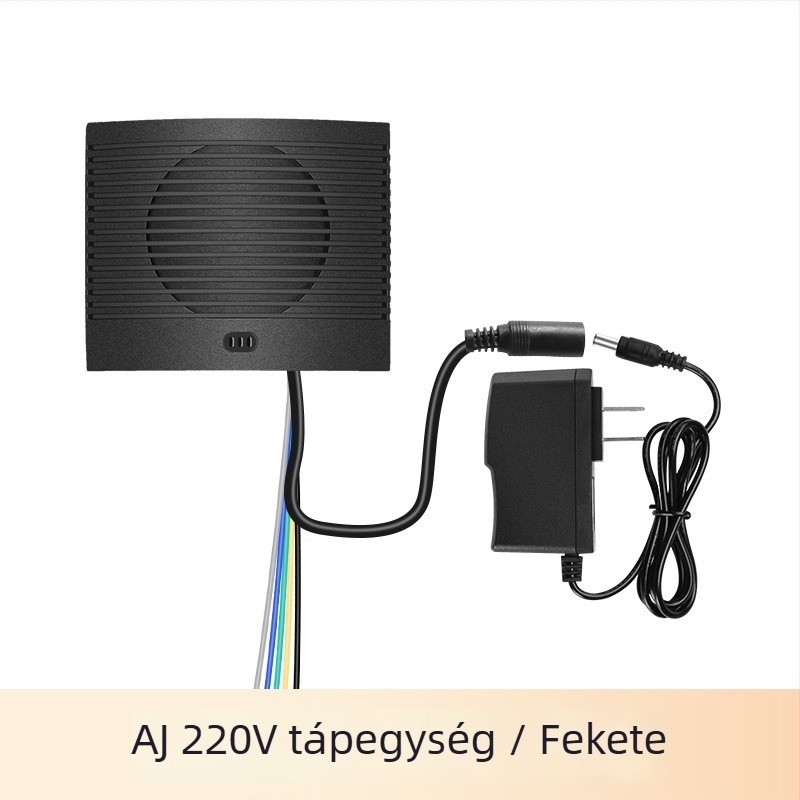 Többcsatornás hangfigyelmeztető hozzáférés-ellenőrzéshez, MP3 lejátszóval és hangszóróval, modell YX9075, DC6-30V, 3W