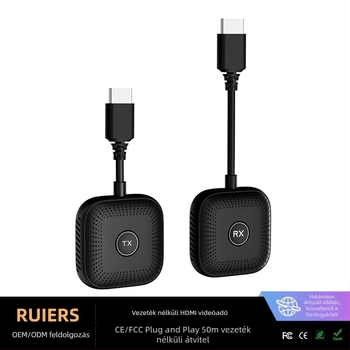 Vezeték nélküli képernyő-tükröző eszköz telefonok és laptopok számára TV-hez és HDMI-projektorhoz