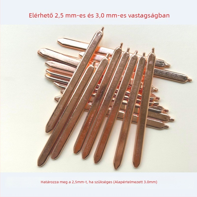 Rézcső hőcsővel ellátott hűtő CPU/GPU-hoz, vastagság 2,5–3,0 mm, DIY laptophűtés