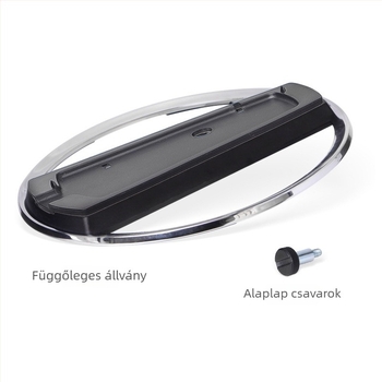 PS5 függőleges tartó – ABS + rozsdamentes acél, vertikális hőelvezető alap, kompatibil PS5 Slim, PS5 és PS5 Pro