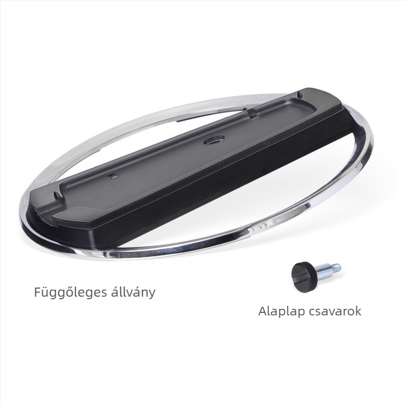 PS5 függőleges tartó – ABS + rozsdamentes acél, vertikális hőelvezető alap, kompatibil PS5 Slim, PS5 és PS5 Pro