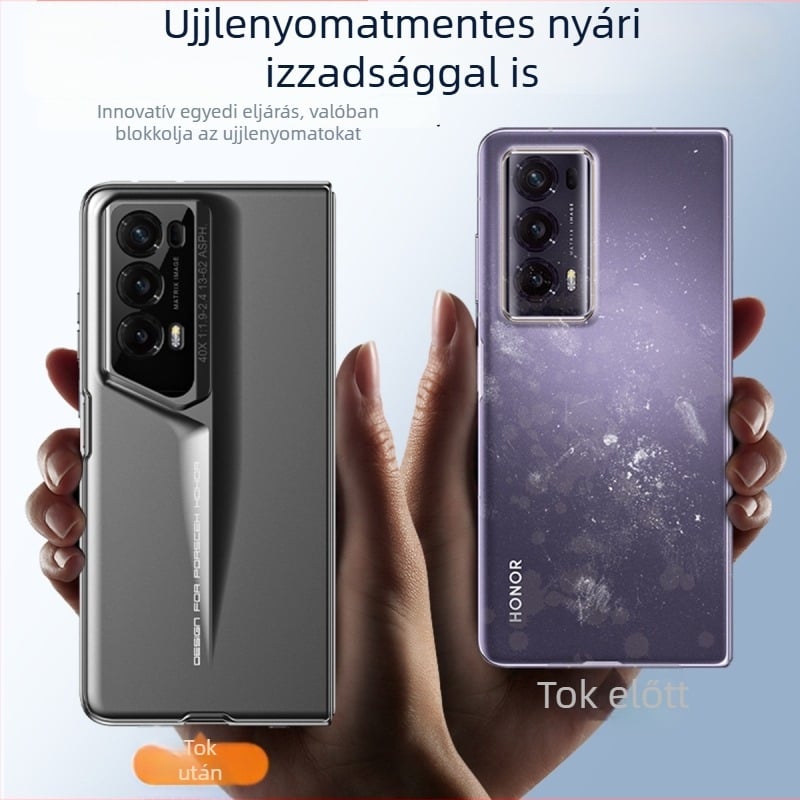 Honor Magic V2 RSR védőtok MagicVS2 összehajtható kijelzőhöz, Porsche dizájn, ütésálló teljes védelem