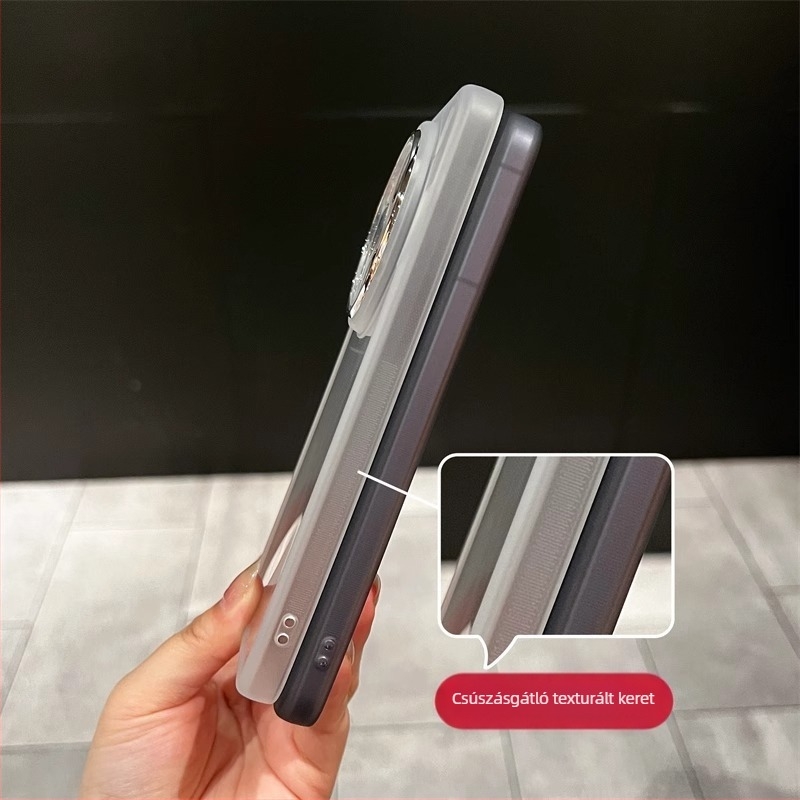 Vivo X300 Pro védőtok — ultra vékony, átlátszó, teljes objektív védelemmel (X200 Ultra)