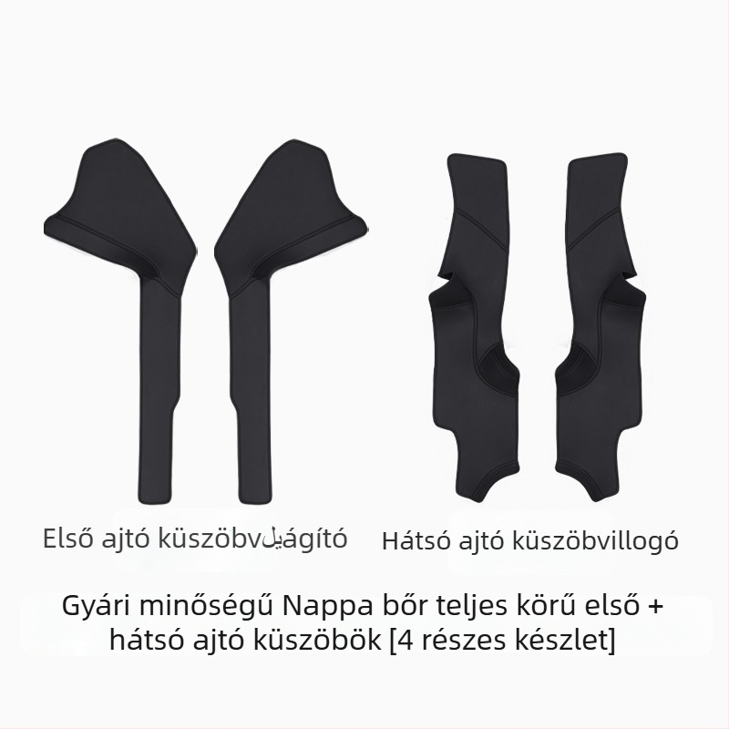 Tesla Model 3/Y ajtó küszöb díszléc, 2023-as modellév, Model Y frissítés, belső tartozék automata váltóhoz