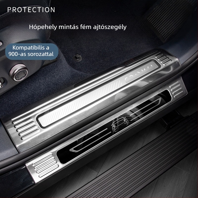 Liuzhiyang/Six Sheep műanyag ajtó küszöbvédő sávok Lynk & Co 900-hoz automata váltóval