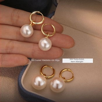 Lyell Geometriai fülbevalók, S999 ezüst tüske, 18K aranyozott sárgarézből készült, nyár 2025 kiadás, könnyű luxus divat ékszer