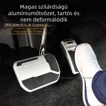 Geely Galaxy L7/L6/M9 fék- és gázpedálok – belső csúszásmentes dekor, alumíniumötvözet és szilikon, automata váltóhoz kompatibilis