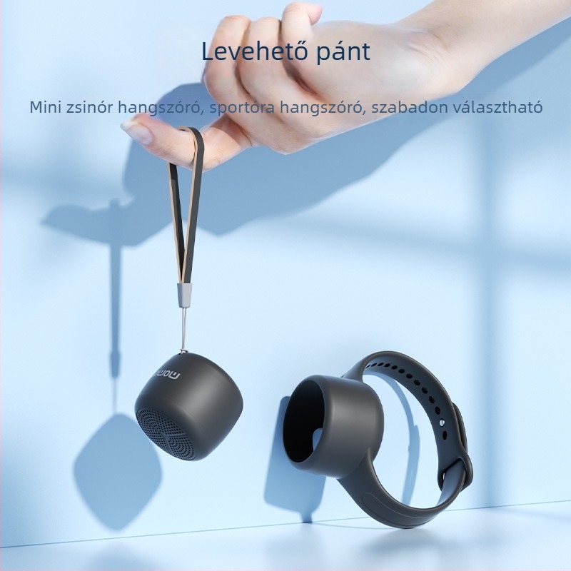 IPX6 vízálló Bluetooth mini hangszóró TF-kártya támogatással, hordozható kültéri használatra, erőteljes hangzás, hosszú üzemidő