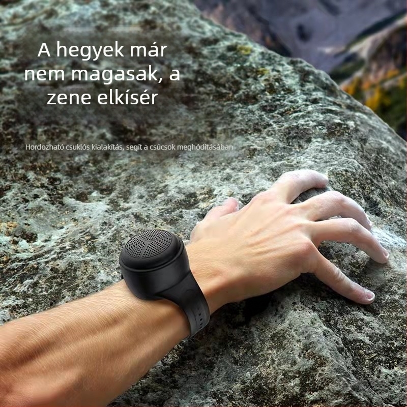 IPX6 vízálló Bluetooth mini hangszóró TF-kártya támogatással, hordozható kültéri használatra, erőteljes hangzás, hosszú üzemidő