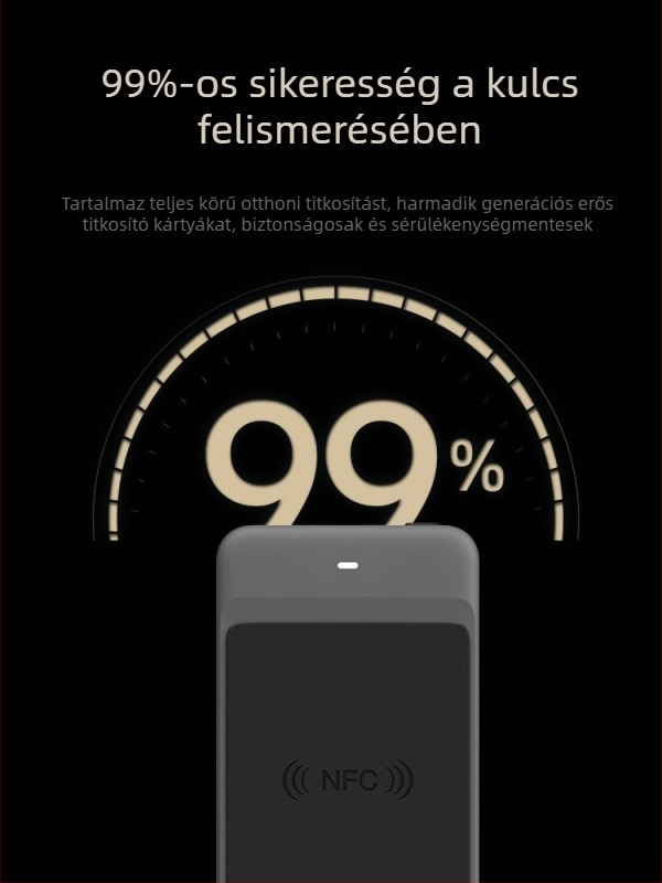 Bluetoothos NFC olvasó és író hozzáférés-ellenőrzéshez, kártyaklonozáshoz, liftkártyákhoz, telefon- és karkötő-szimulációhoz — NFC Tool Max modell, Zonsin/Zhongxin Márka