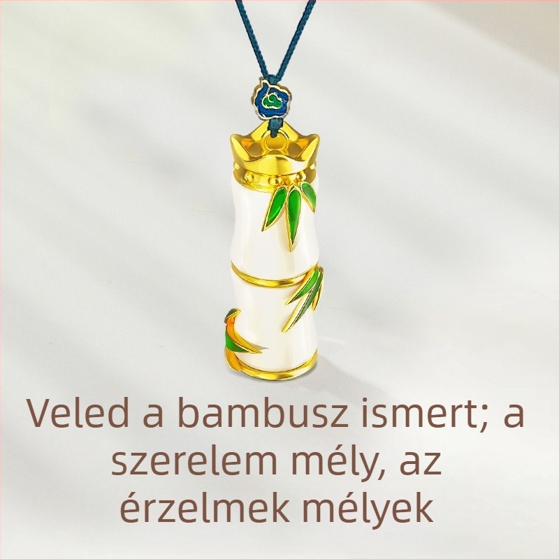 Teng Yun jáde autómedál belső trimhez, könnyű luxus stílus, autófüggő dekoráció