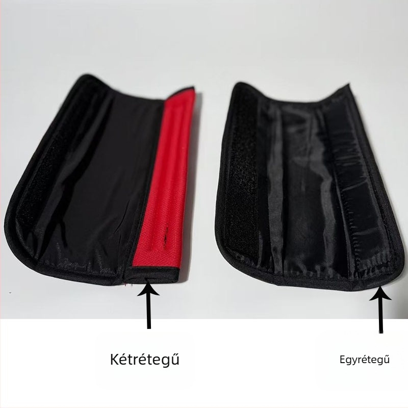 Gyerekeknek szóló autóöv párna medve rajzfigurával, állítható, 5 cm széles pánt, poliészter, 300 g, logónyomás lehetséges