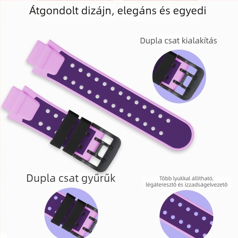 Szilikon szíj gyerekeknek készült okosórához, kompatibilis Z6/Z6A/Z6Pro