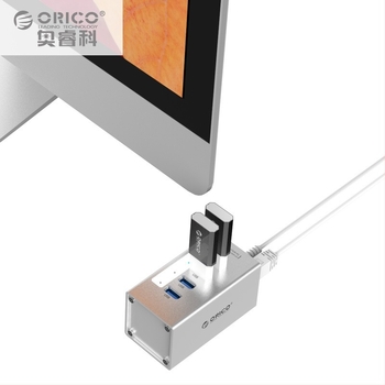 Orico A3H4 USB 3.0 táplált 4-portos hub, 6 Gbps, 1 m kábel