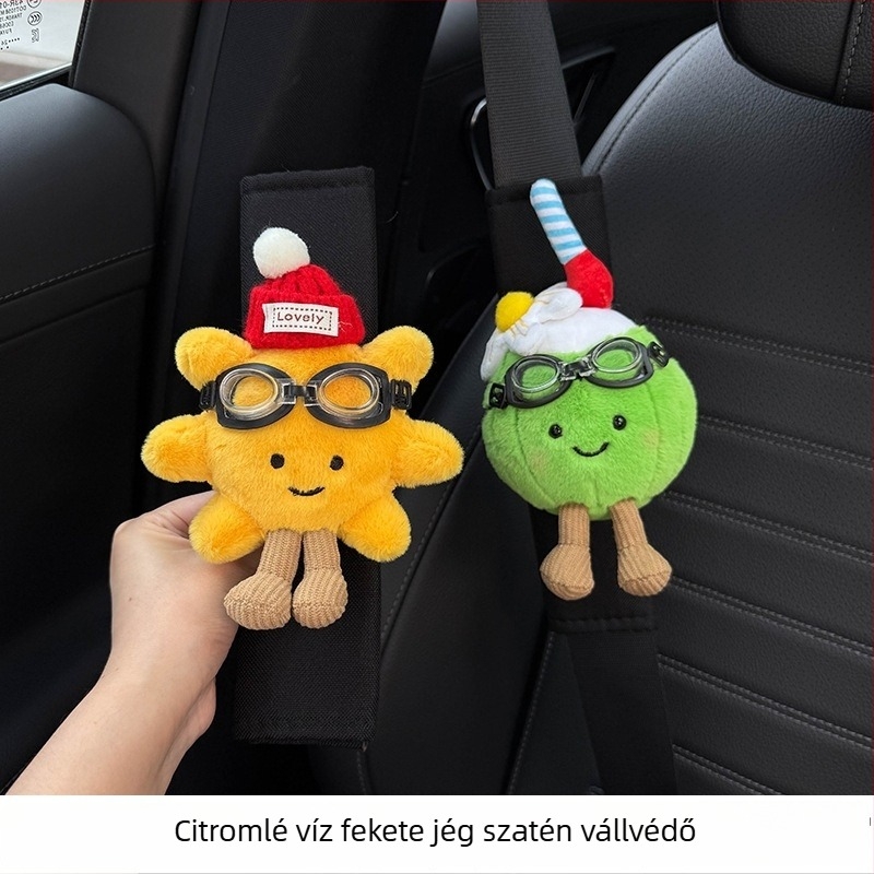 Autóöv vállvédő – Limonádé mintázat, JC-stílusú kiegészítő