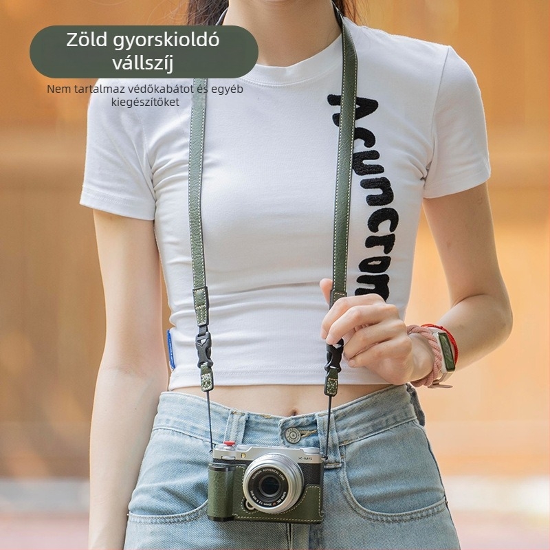 Vállpánt a tükör nélküli kamerákhoz gyorskioldó rendszerrel | Modell: Camera quick-release shoulder strap | Márka: Enjoy creating stars | Testreszabható minta