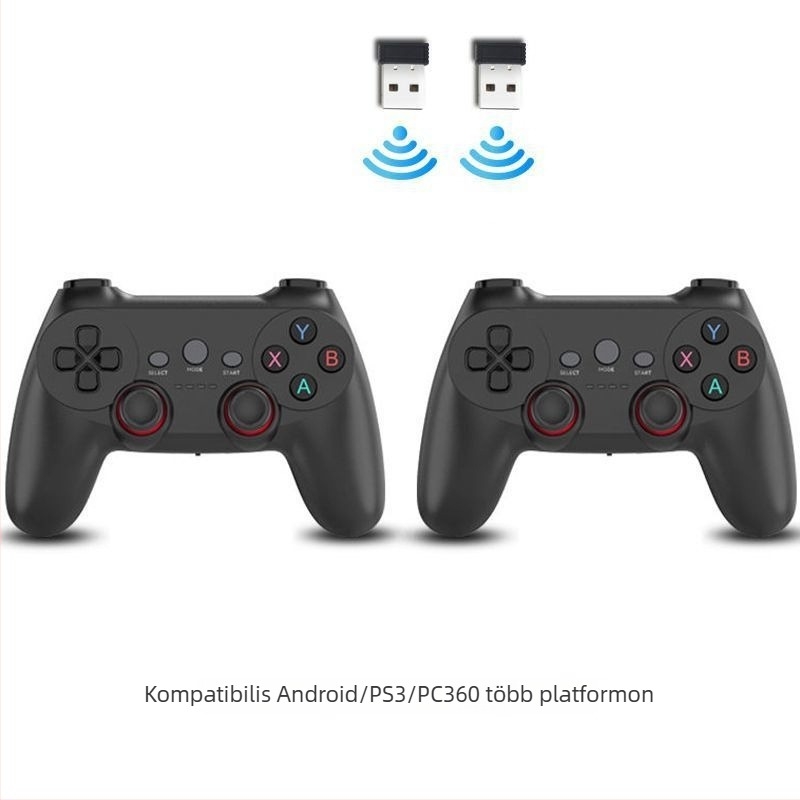 Vezeték nélküli játékkontroller PC-hez és mobil eszközökhöz — USB-C csatlakozó, vezeték nélküli kapcsolat, kompatibilis TV-s játékkonzolokkal