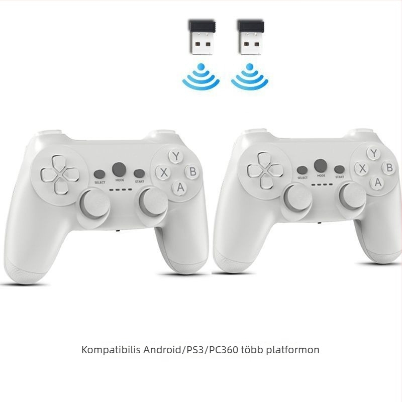 Vezeték nélküli játékkontroller PC-hez és mobil eszközökhöz — USB-C csatlakozó, vezeték nélküli kapcsolat, kompatibilis TV-s játékkonzolokkal