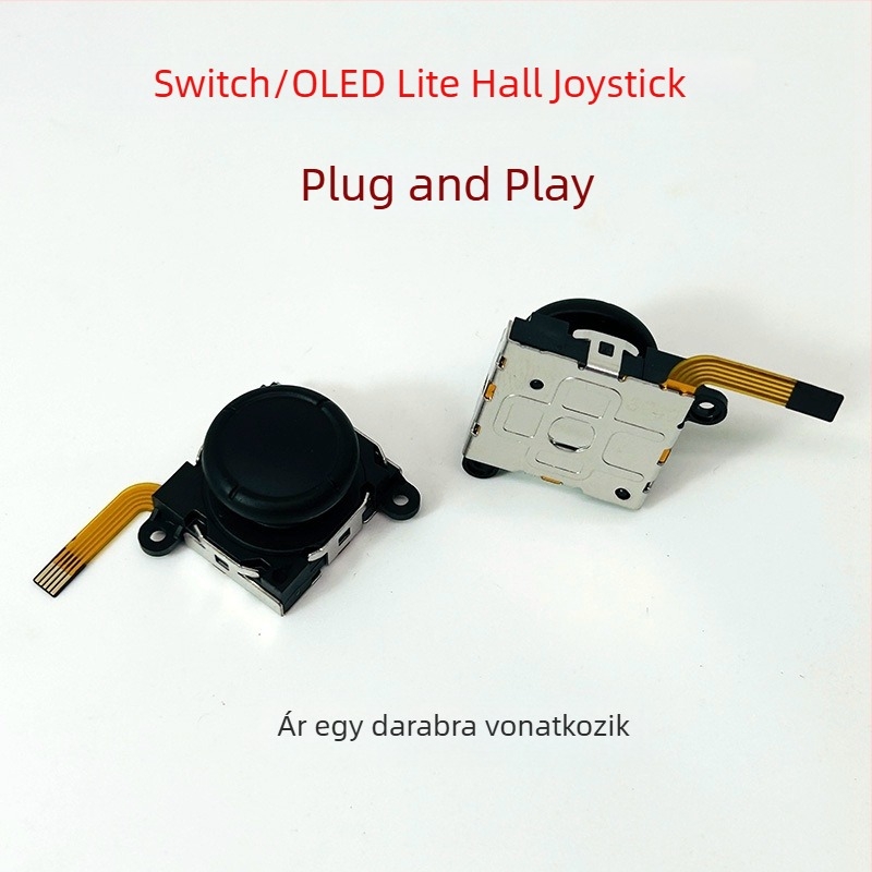 Nintendo Switch Joy-Con/Lite csere joystick Hall-szenzorral, elektromágneses kivitel, anti-drift