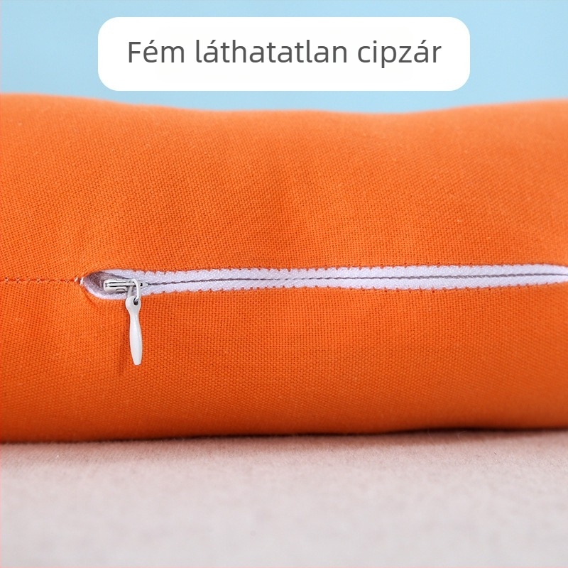 U-alakú nyakpárna utazásokhoz, töltet pearl cotton, minimalist stílus, felnőtt használatra
