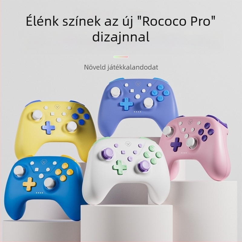 Aolion Rococo Pro vezeték nélküli játékkontroller – Type-C, vibráció, kompatibilis Switch, PC és mobil eszközökkel