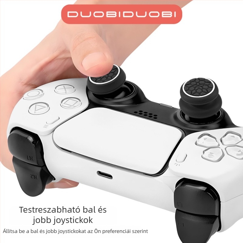 Silikon joystick sapkák, 6-in-1 készlet, védő sapkák, kompatibilis PS5/PS4/Xbox/NS Pro