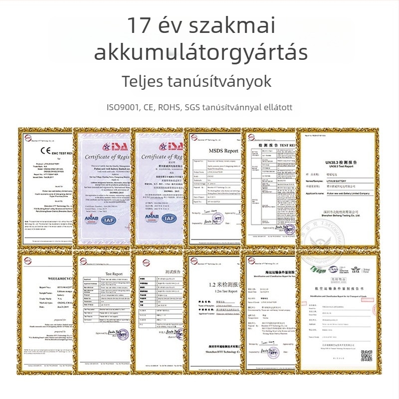 CR2032 gombos elem Xiaomi Mijia digitális beltéri hőmérő és higrométerhez, 2. generációs Pro