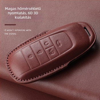 Ugasi marhabőr kulcsfedél GAC Aion S-hez – retro stílusú kulcstartó