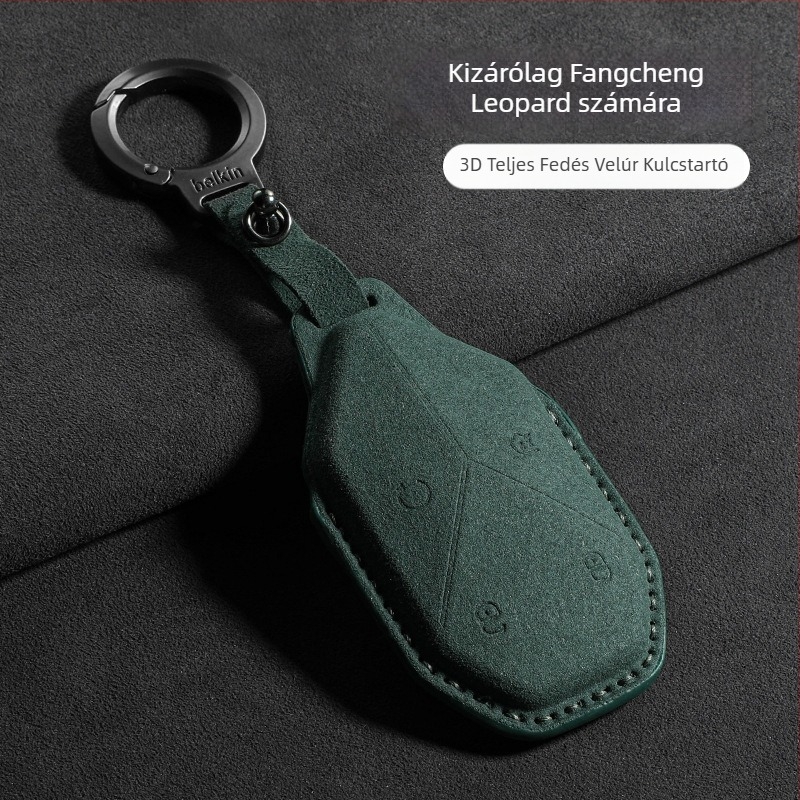 Autókulcs védőtok velúr anyagból, magasan minőségű stílus, testreszabás nélkül