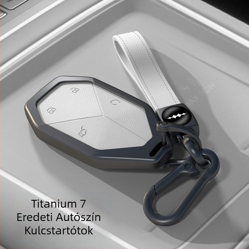 Leopard Titanium 7 kulcstartó védőburkolat, alumíniumötvözet, ütésálló