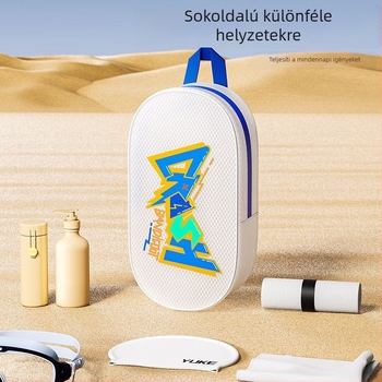 DZ EVA vízálló kocka alakú utazótáska kozmetikai és higiéniai termékek tárolására, nagy kapacitás