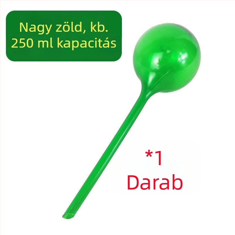 Csepegtetős öntöző rendszer — PVC, kapacitás 70–300 ml, csepegő funkció, beltéri növényekhez