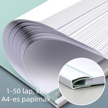 Dokumentumokhoz készült karos mappa, műanyagból, átlátszó betéttel (modell Rotate folder, márka Good, típus: pull rod clamp, anyag: műanyag)