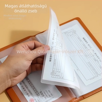 Bőr irattartó Bill Holder 01, Bill sorozat, Qicai