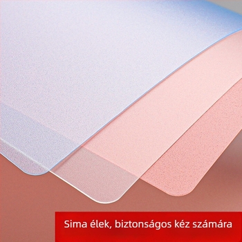 CY9013 Átlátszó PP íródeszka, 0,6 mm lemezvastagság, 5 lap/csomag