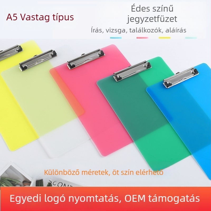 Táblaklipsz – PP anyag, egy erős klipsz, csipesz mérete 10, lemezvastagság 1,5 mm, testreszabás elérhető