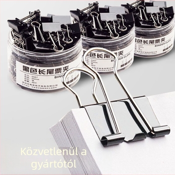 Hosszú farok klipsz - fém, modell Long tail clip, csomagolás: kazetta