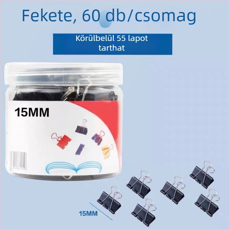 Hosszú farok klipsz - fém, modell Long tail clip, csomagolás: kazetta