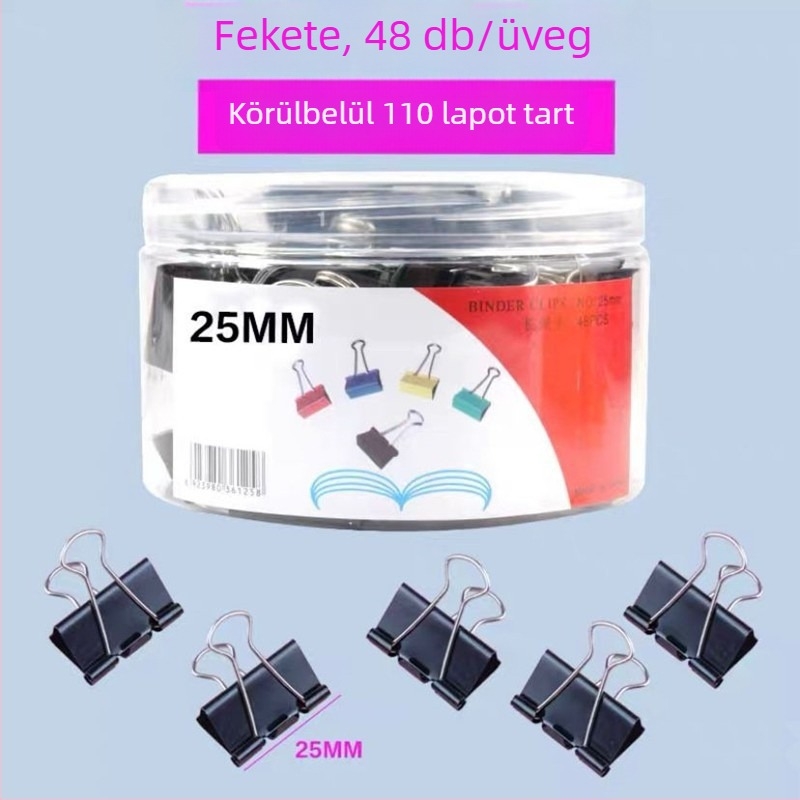 Hosszú farok klipsz - fém, modell Long tail clip, csomagolás: kazetta