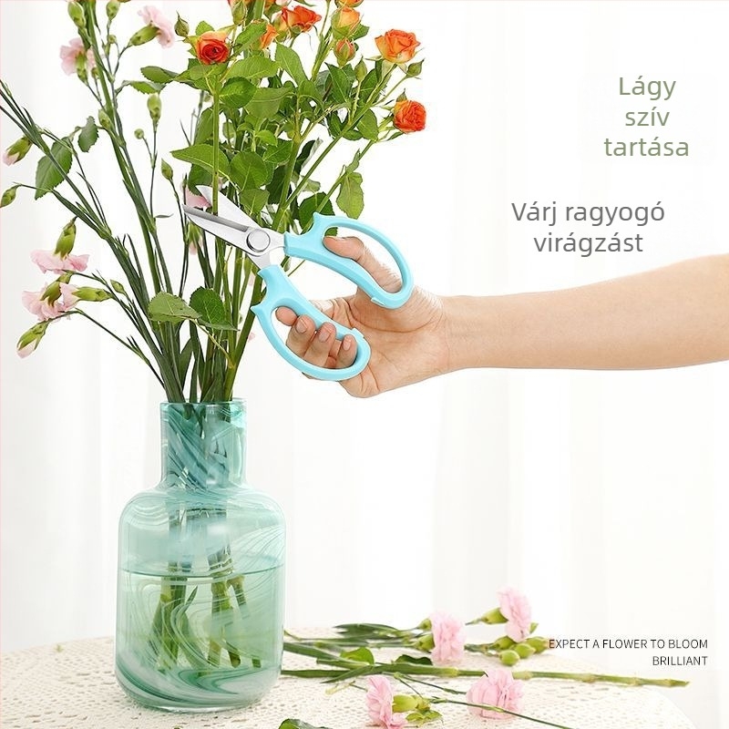 Pinheng rozsdamentes acél metszőolló virágkultúra, kert és bonsai számára