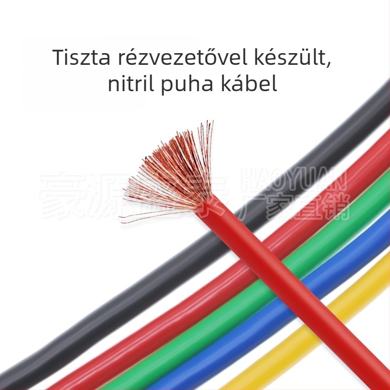 4 mm-es banán dugó kábelrel, standard, tiszta réz érintkező, 3C digitális eszközökhöz