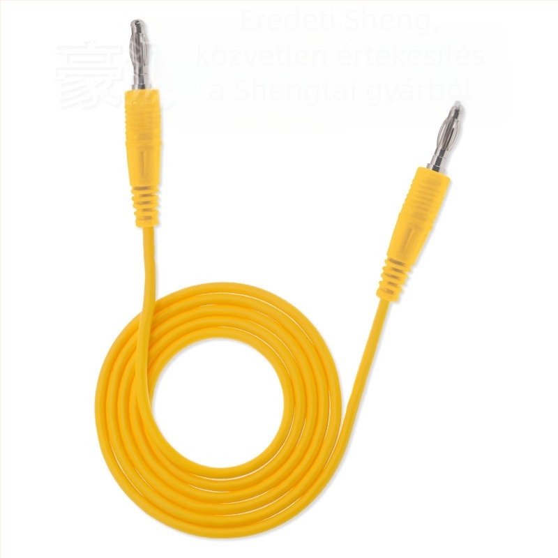 4 mm-es banán dugó kábelrel, standard, tiszta réz érintkező, 3C digitális eszközökhöz